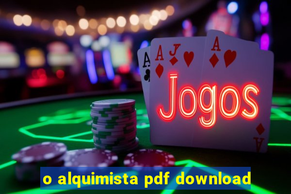 o alquimista pdf download